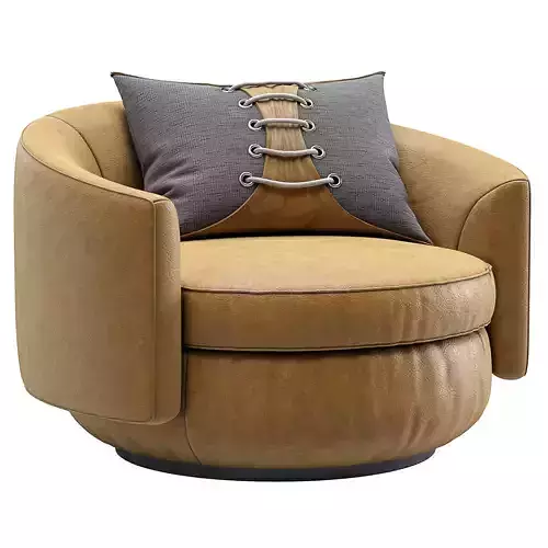 Leather Armchair GABRIELLE