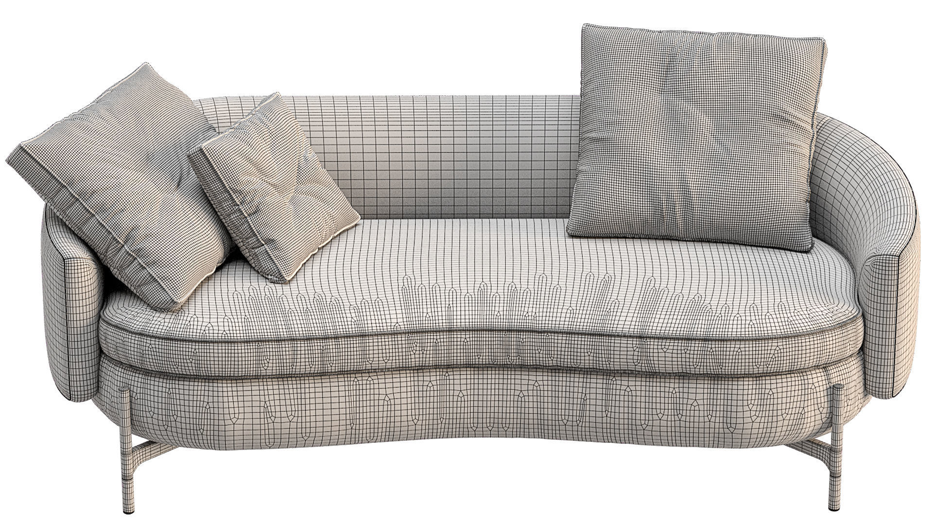 Sofa MIAMI by Cantori 3D model_26