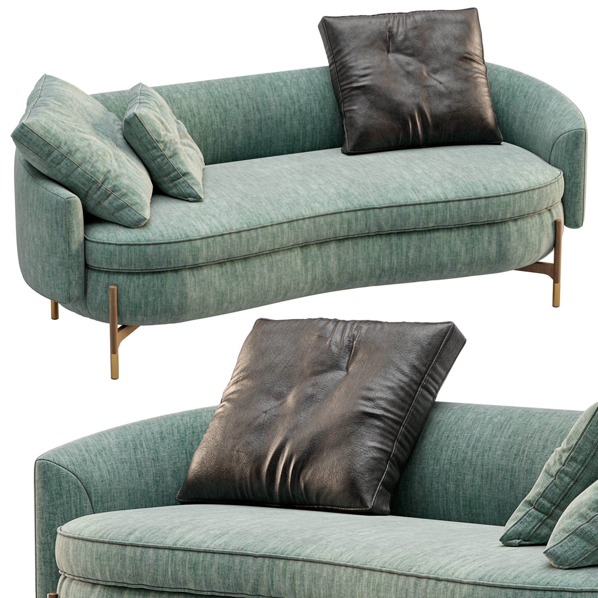 Sofa MIAMI by Cantori 3D model_22