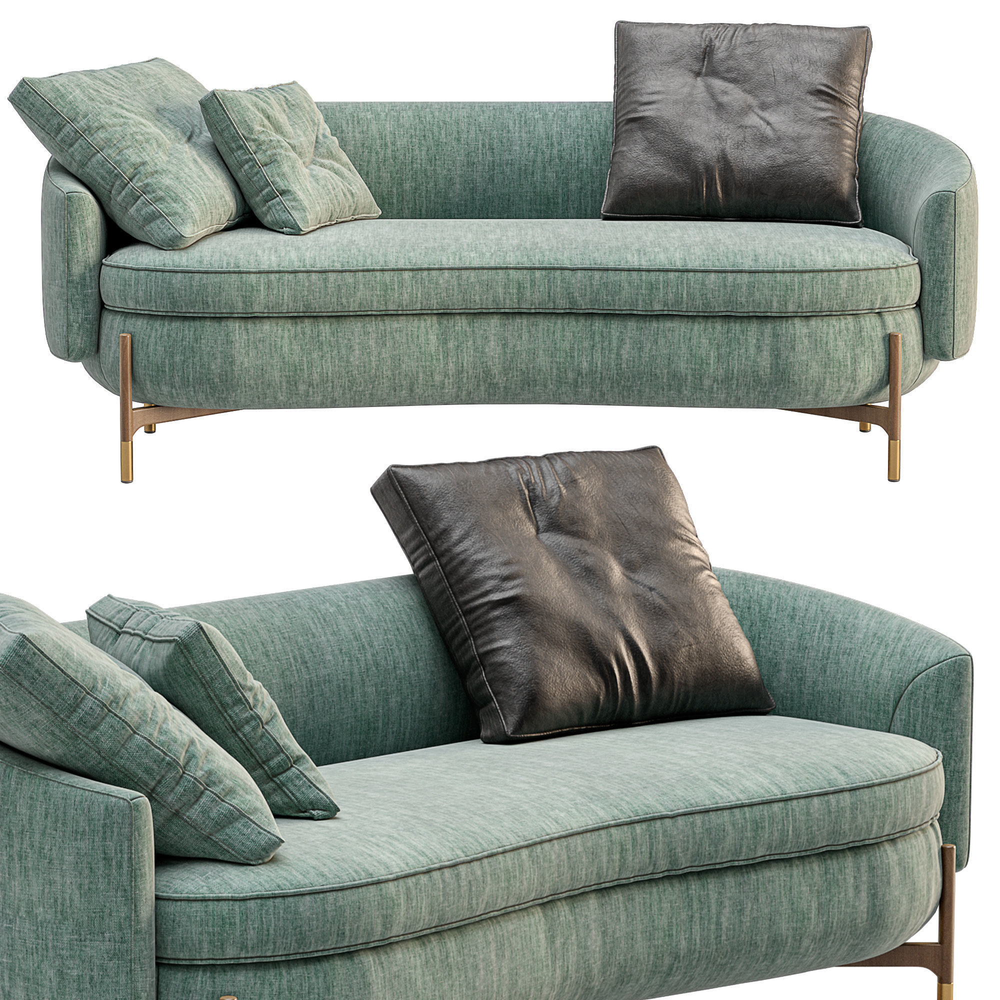 Sofa MIAMI by Cantori 3D model_12