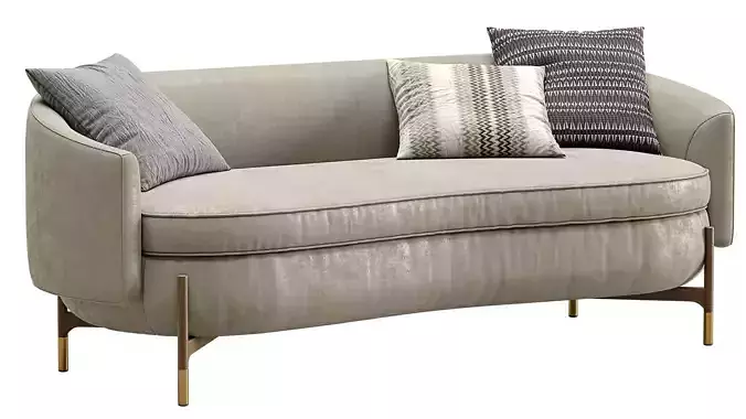 Leather Sofa MIAMI by Cantori