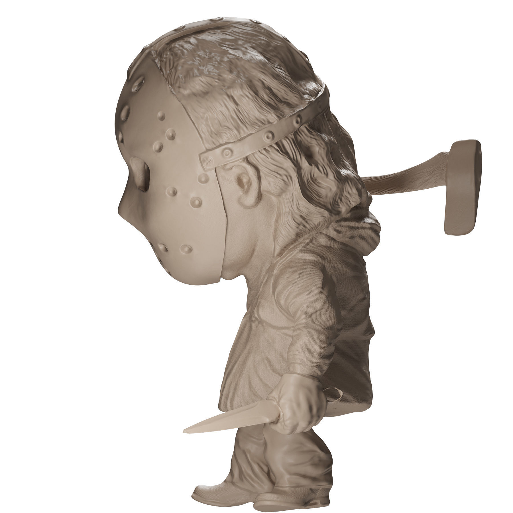 Jason Voorhees 3D print model 3D print model_13