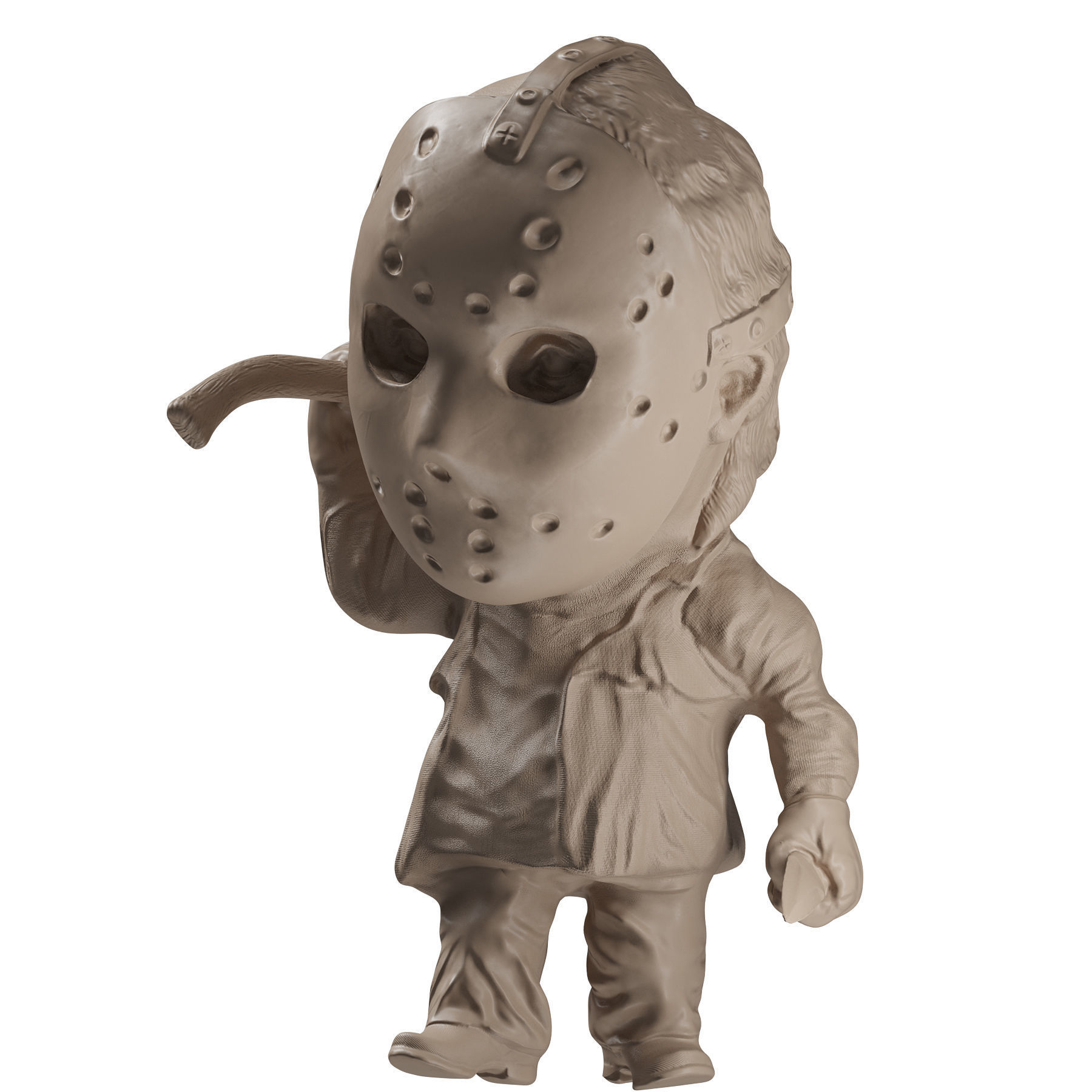 Jason Voorhees 3D print model 3D print model_3