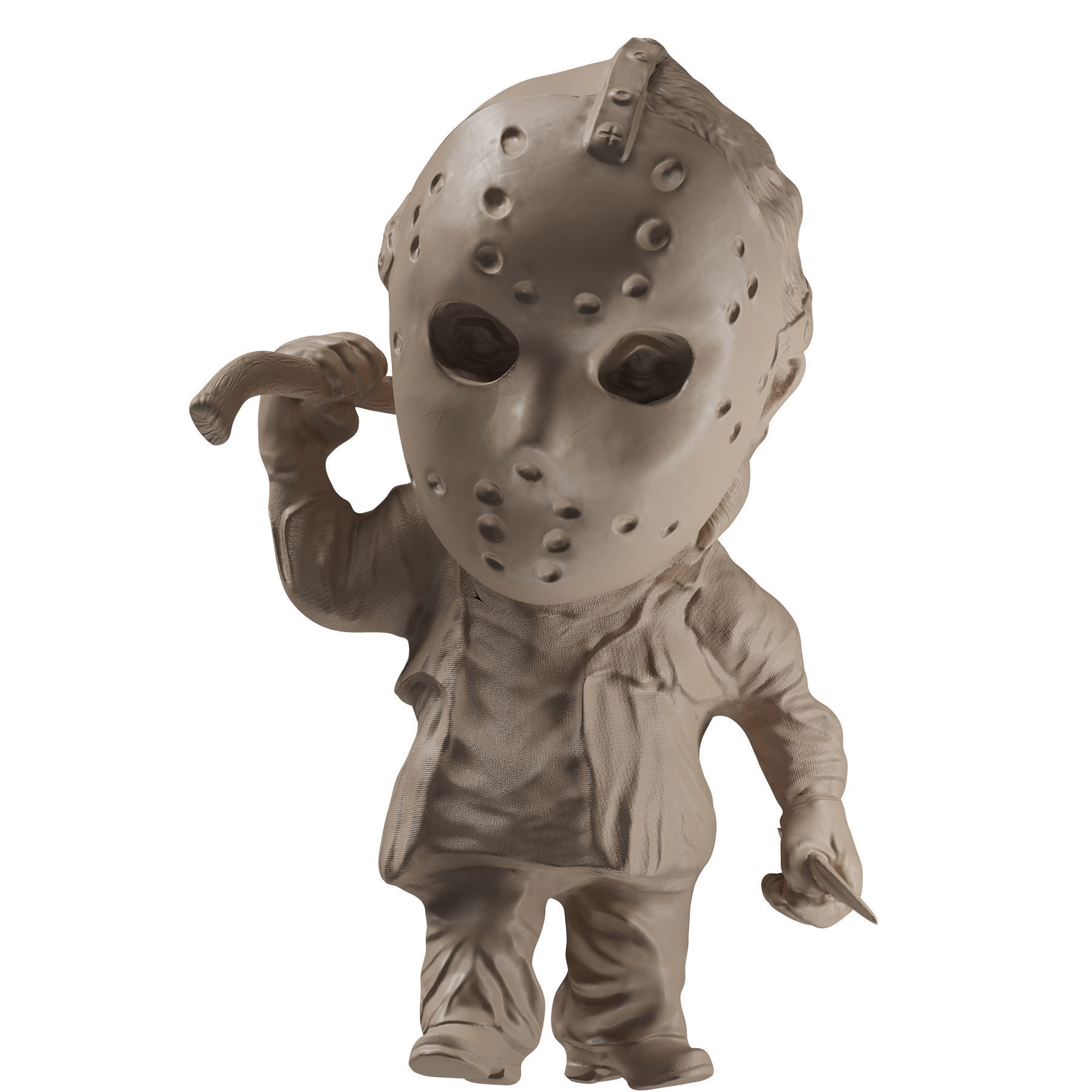 Jason Voorhees 3D print model 3D print model_4