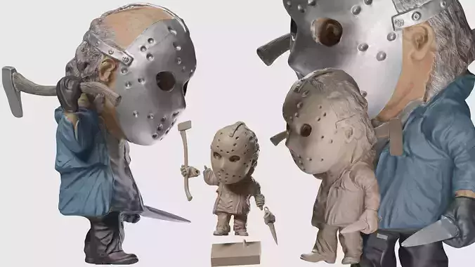 Jason Voorhees 3D print model 3D print model