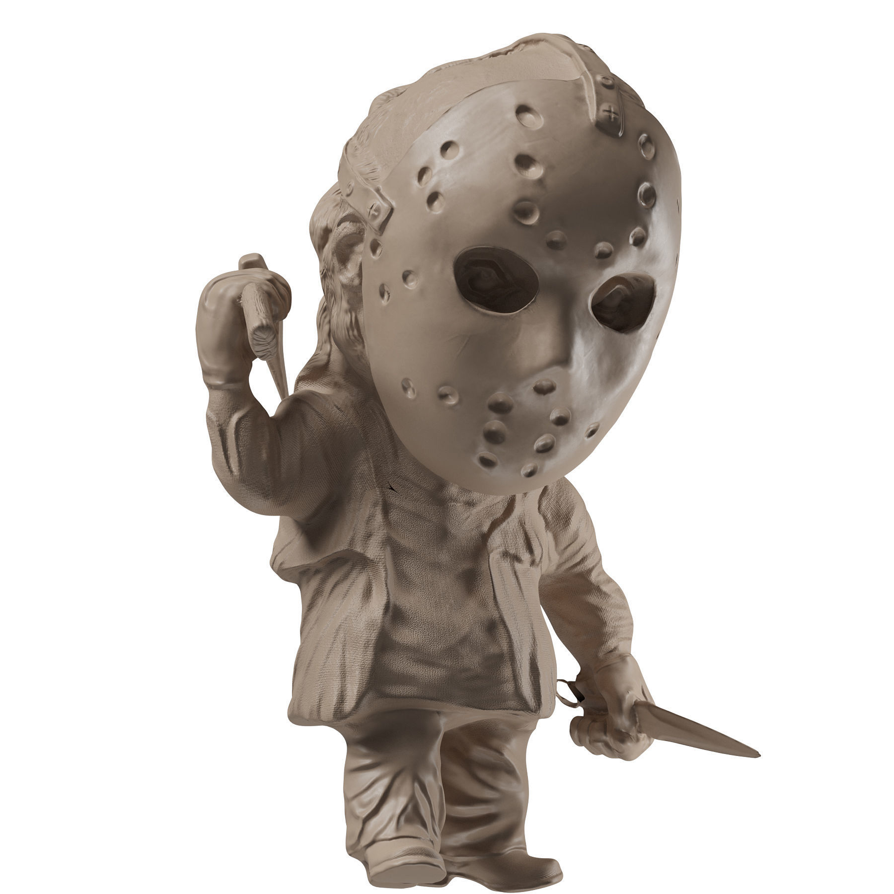 Jason Voorhees 3D print model 3D print model_5