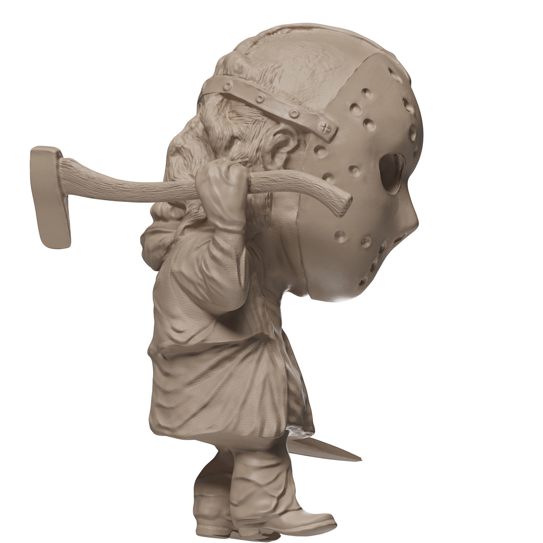 Jason Voorhees 3D print model 3D print model_7