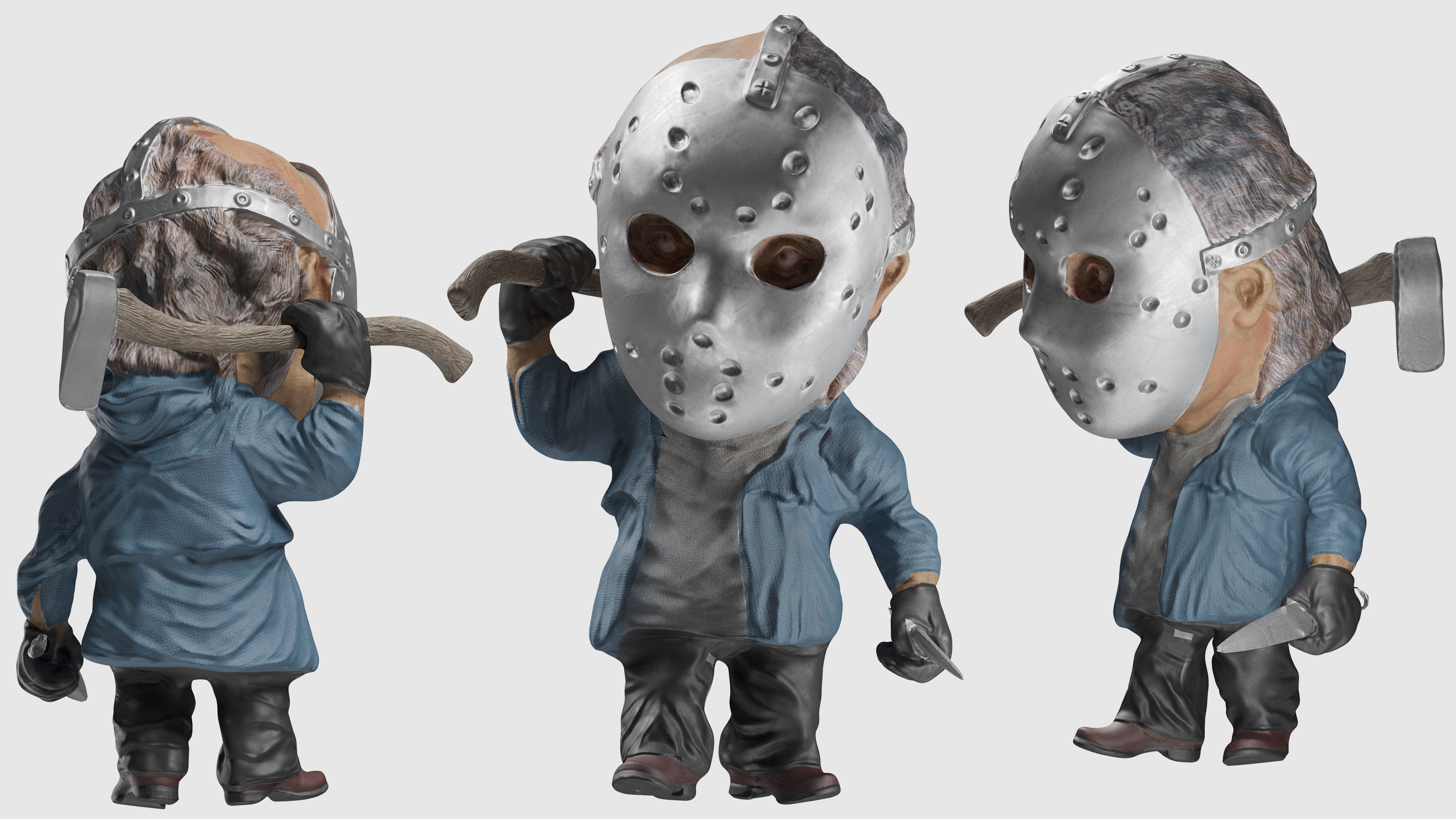 Jason Voorhees 3D print model 3D print model_1