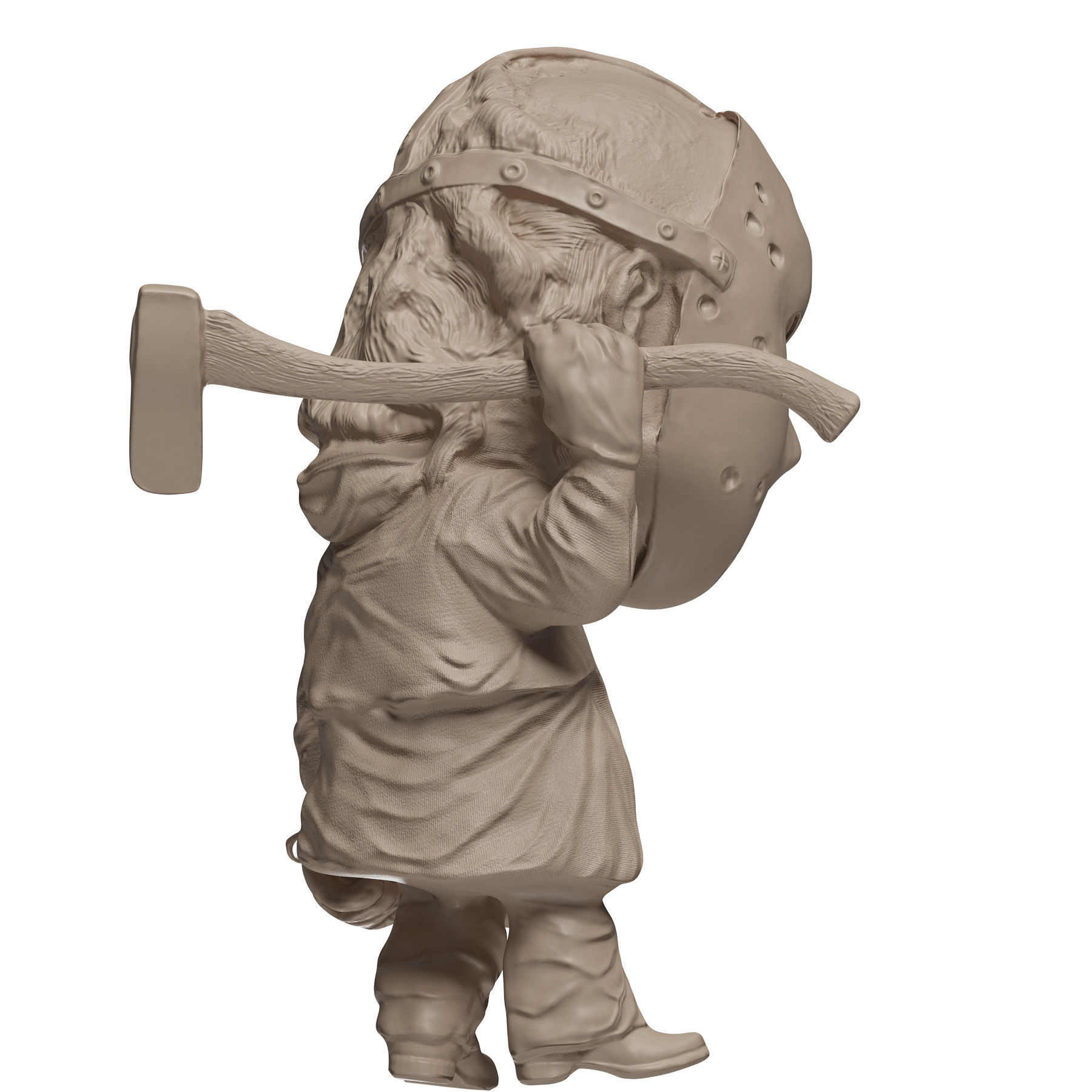 Jason Voorhees 3D print model 3D print model_8
