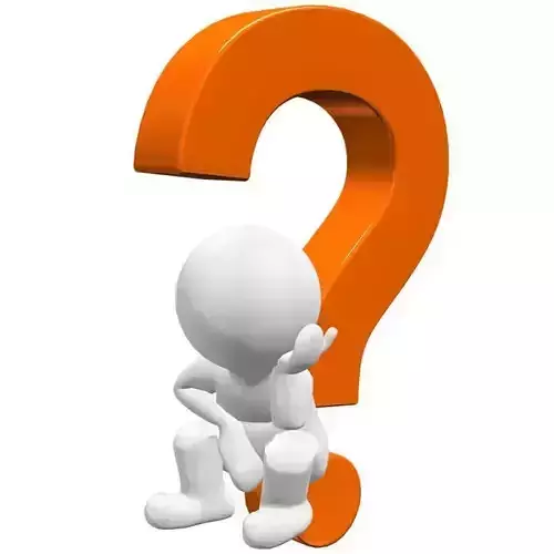 model-3306 orange question mark