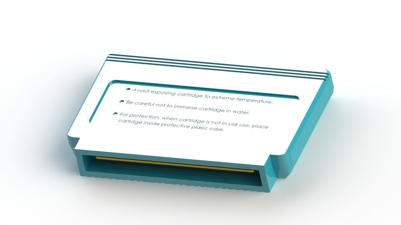 UNIQUE GLDEN HITS 2001 For Terminator 2 console Low-poly 3D mode Low-poly 3D model_2