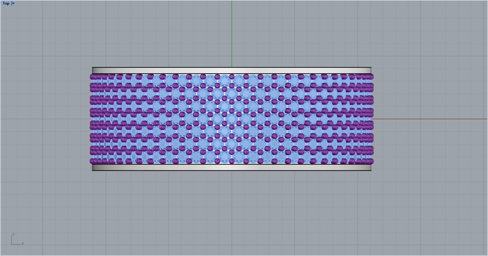 ring with a lot gems 3D print model_7