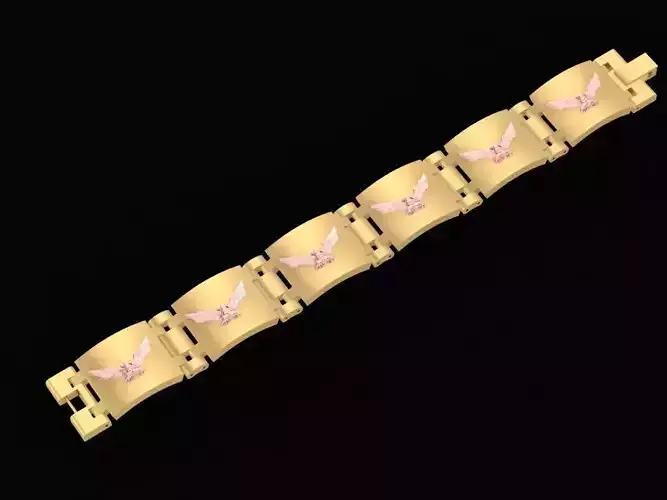 Luxury Eagle Link Bracelet for Men Jewelry 1219