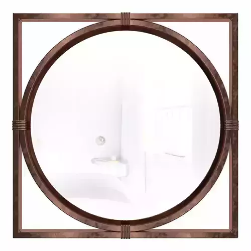 Crichton Modern - Contemporary Antique Clear Wall Mirror