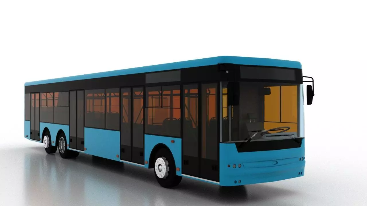 Bus Bogdan A80110 3D model_0