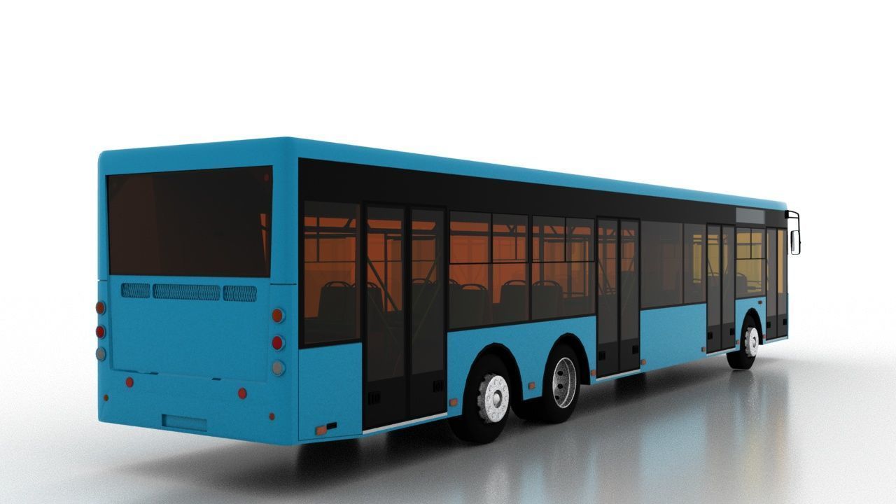 Bus Bogdan A80110 3D model_5