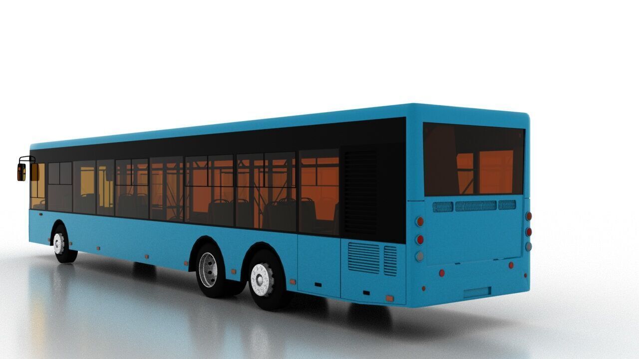 Bus Bogdan A80110 3D model_4
