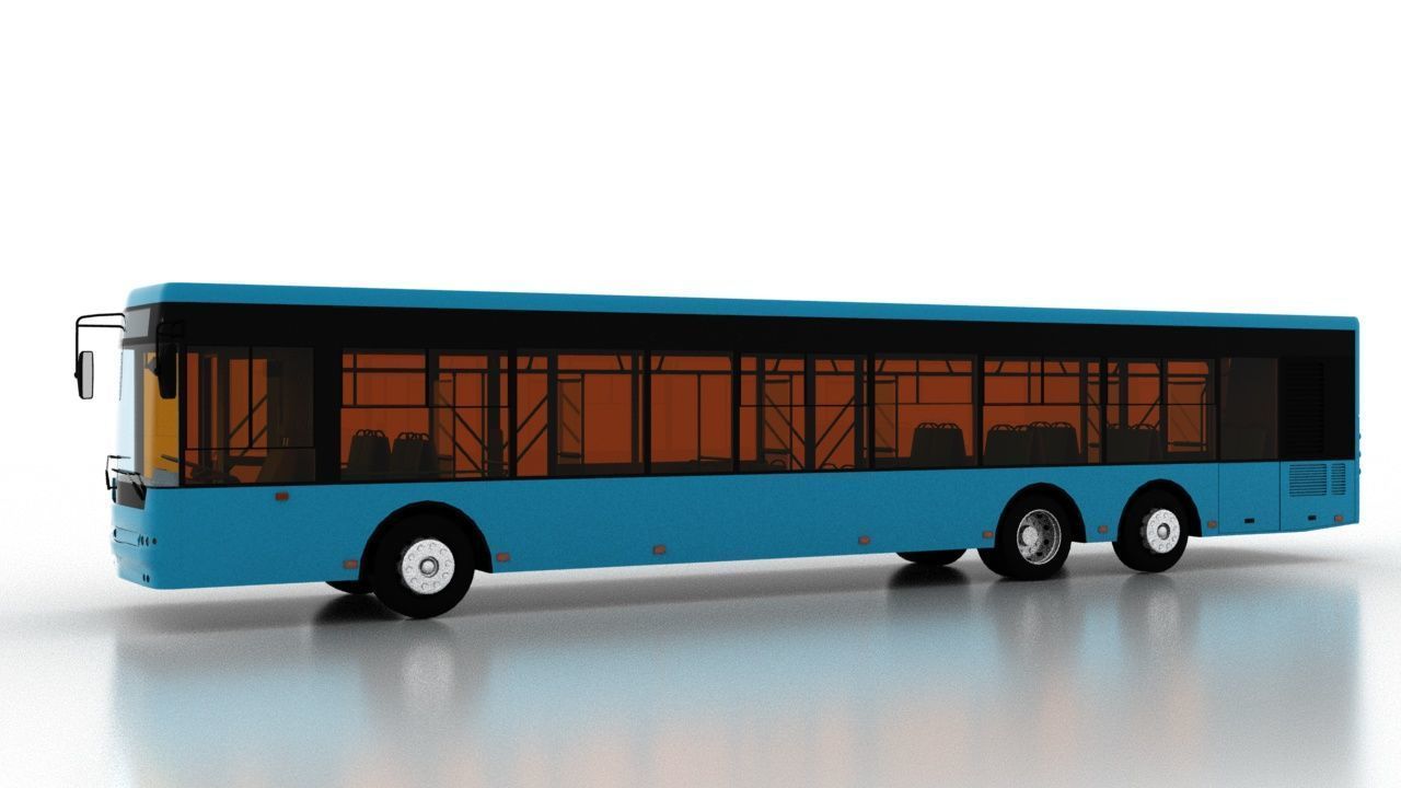 Bus Bogdan A80110 3D model_2