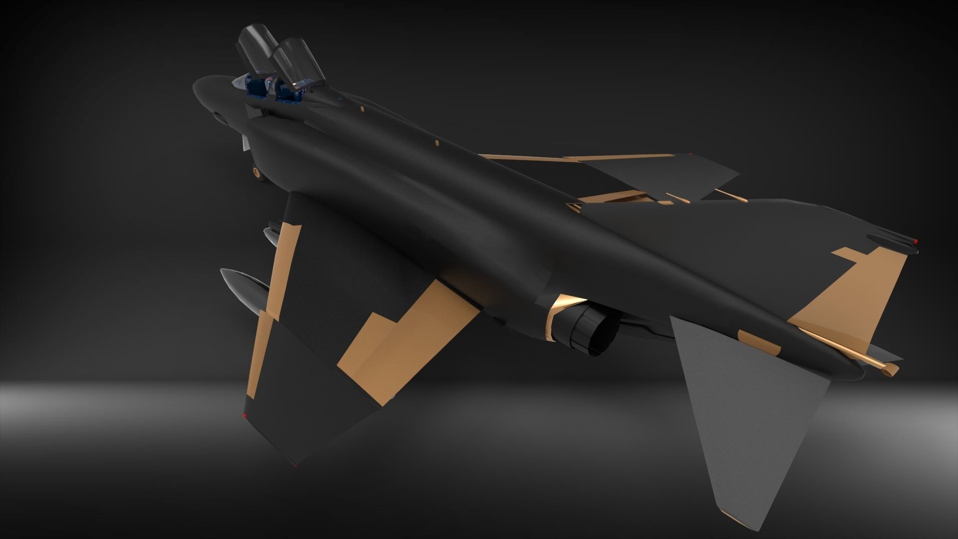 F-4 Phantom 3D model_7