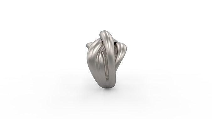 Ultra Vision Winding Women Ring 3D print model
