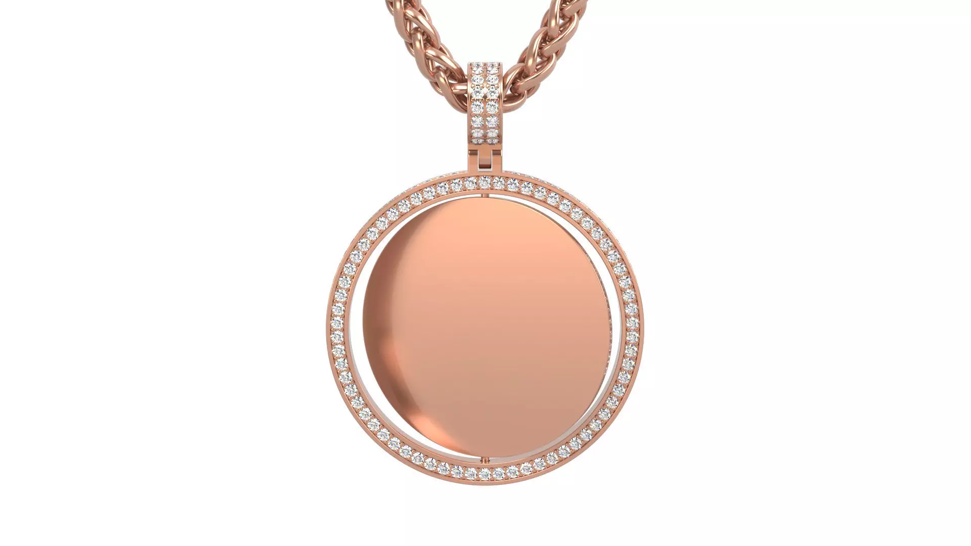 Picture pendant 1-2 inch N6 3D print model_0