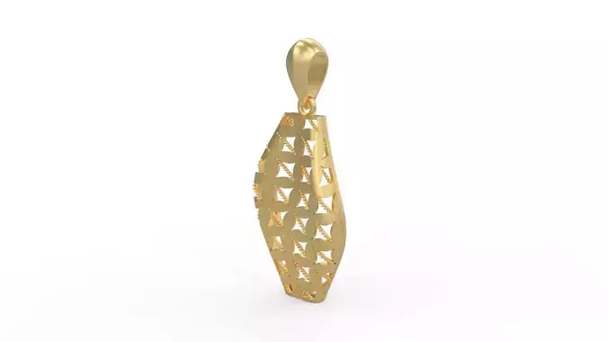 Ultra Vision Flower Leaf Motif Women Pendant