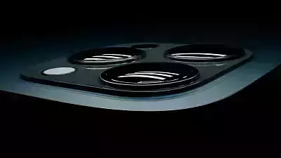 IPhone 13 pro highly polygonal model