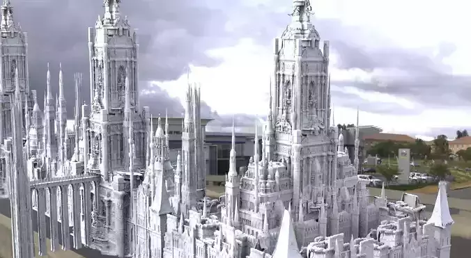 Architecture Angelic High fantasy Collection 1