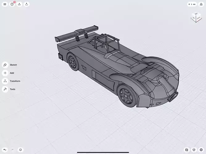 Thunder roadster new design