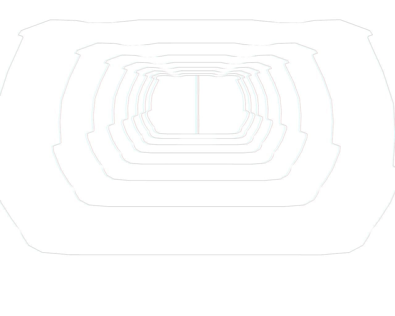 Sci-Fi Corridor Low-poly 3D model_11