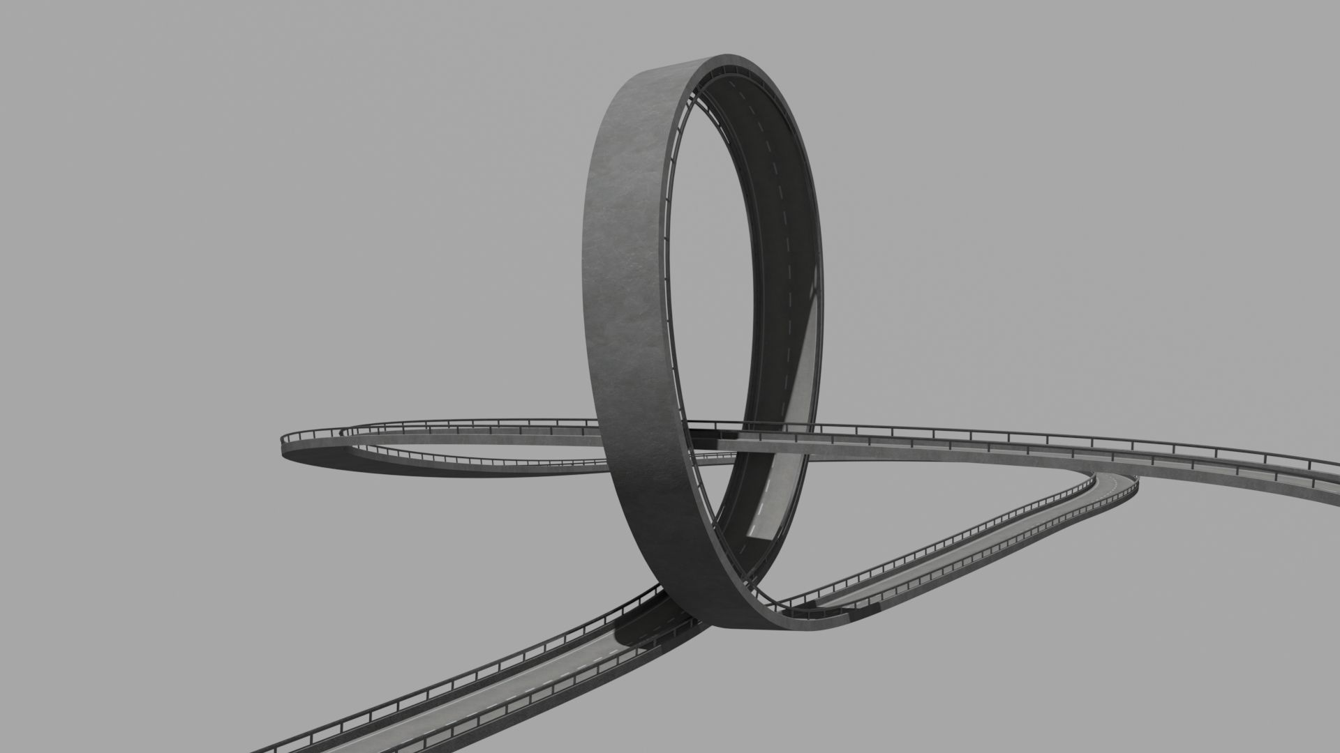 THREE ACROBATIC TRACKS 3D Model Collection_17