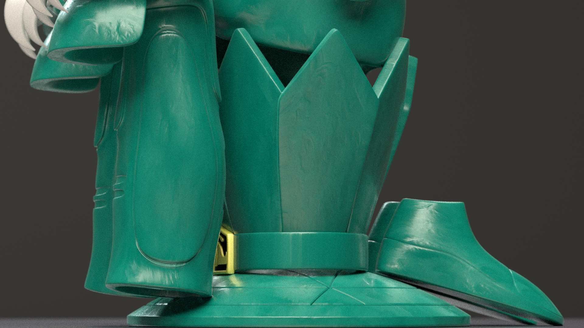 Shiryu Dragon Cloth Low-poly 3D model_8