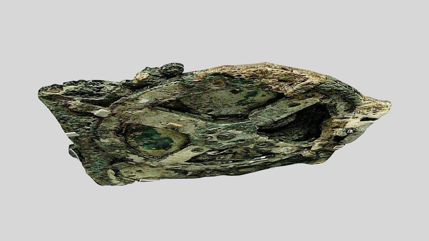 Antikythera mechanism Low-poly 3D model_6