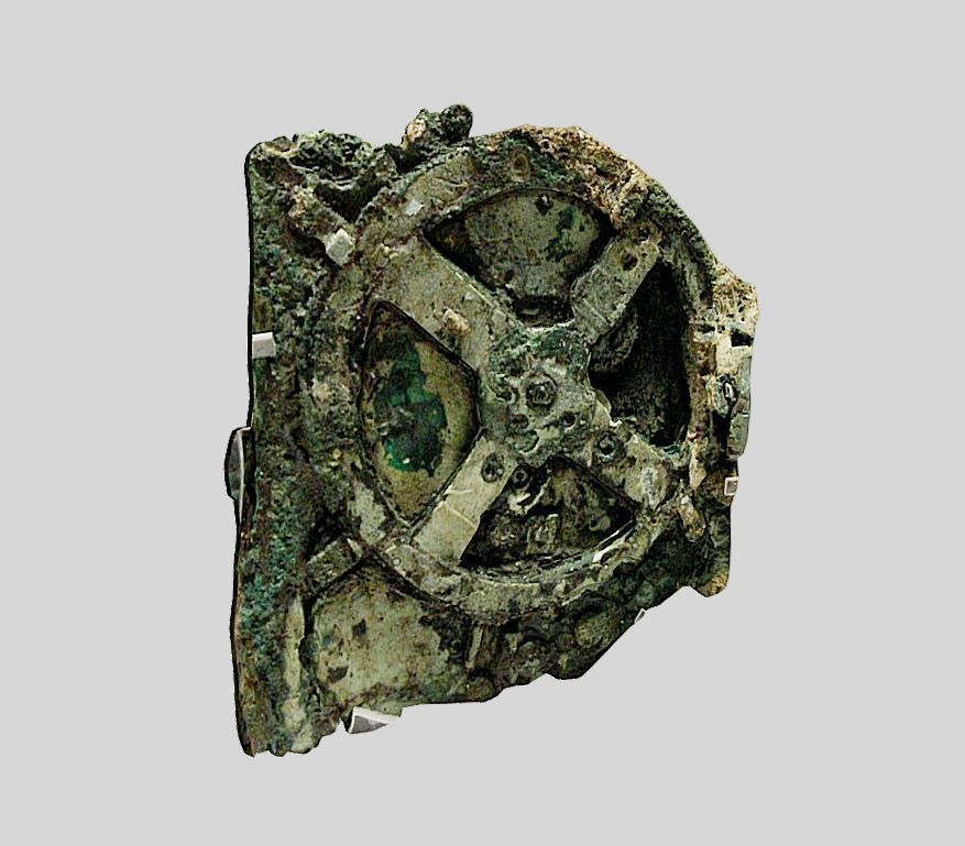 Antikythera mechanism Low-poly 3D model_1