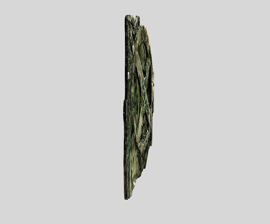 Antikythera mechanism Low-poly 3D model_5
