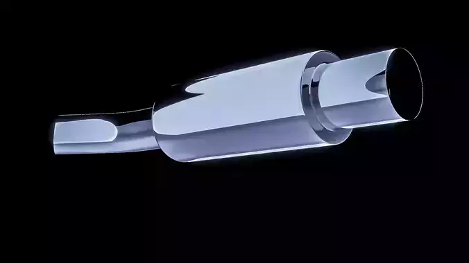 HKS Hi-Power --- END PART ONLY Free 3D model