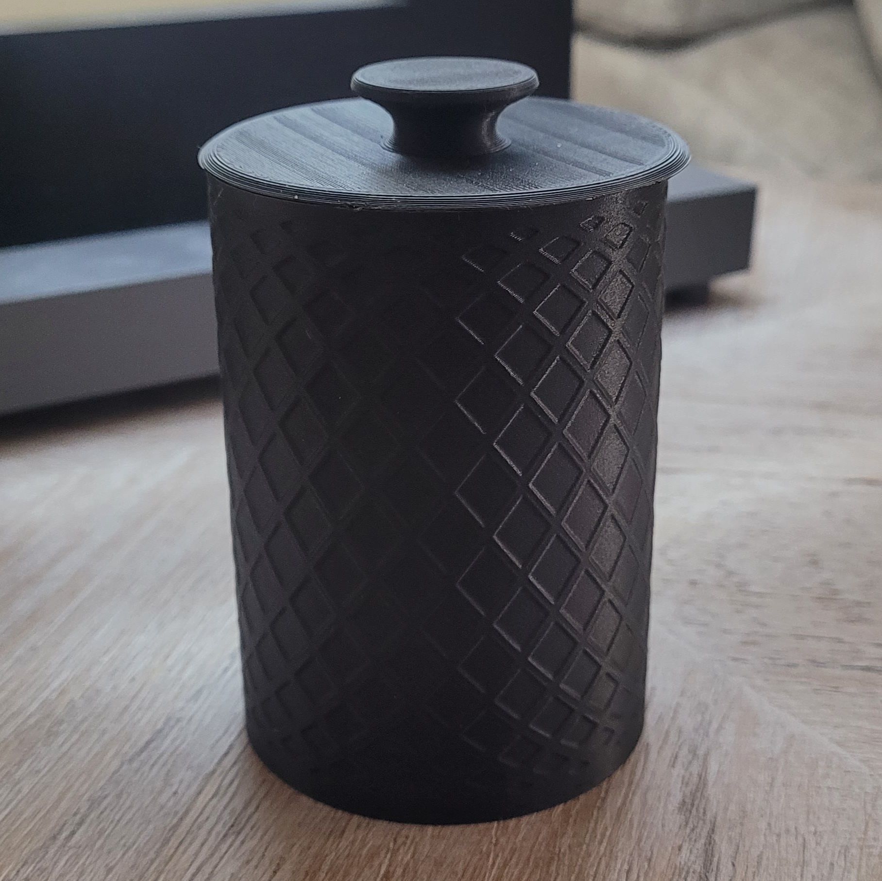 Decorative Q-Tip Holder 3D print model_2