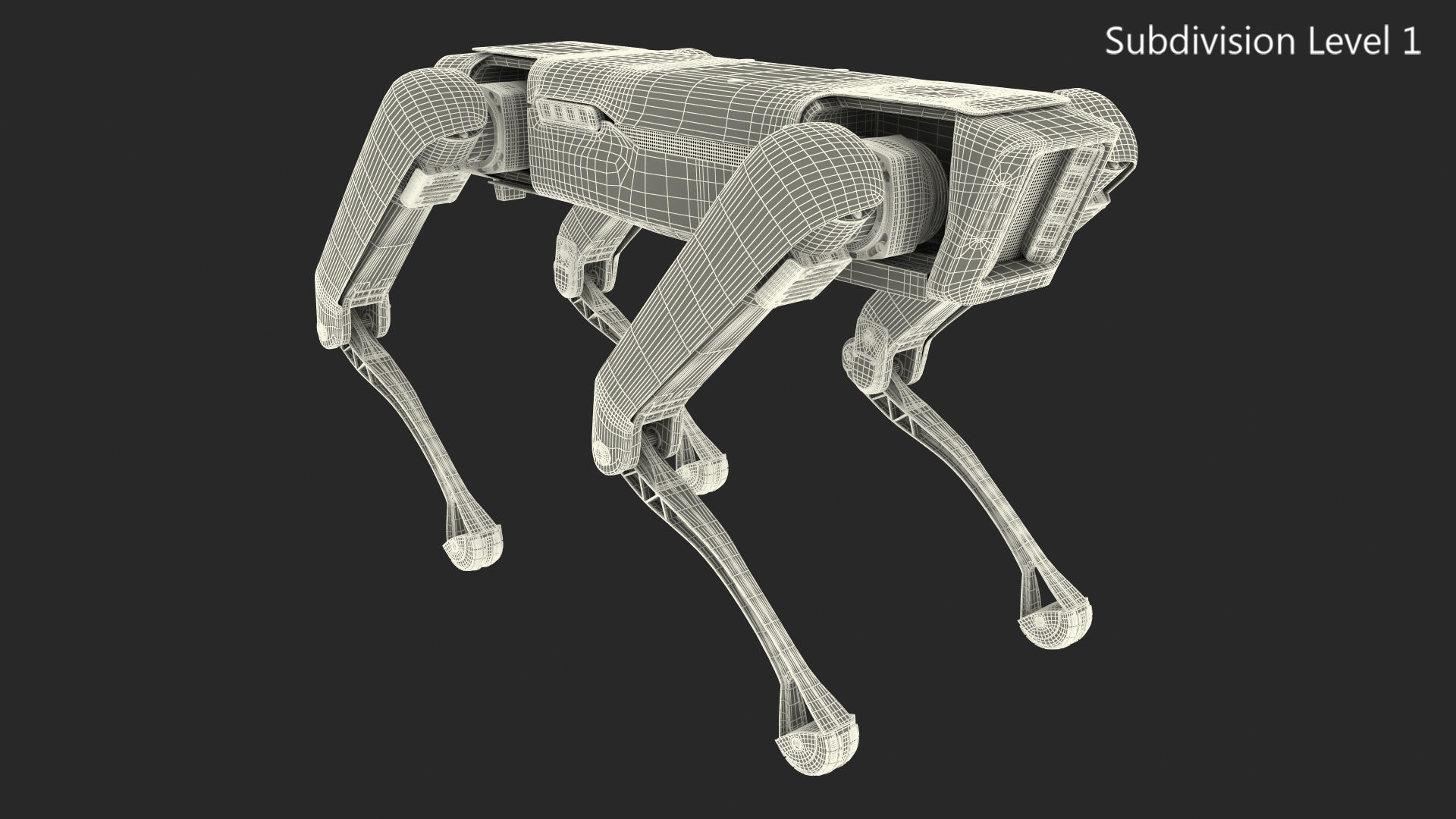 SpotMini Boston Dynamics Robot 3D model_25