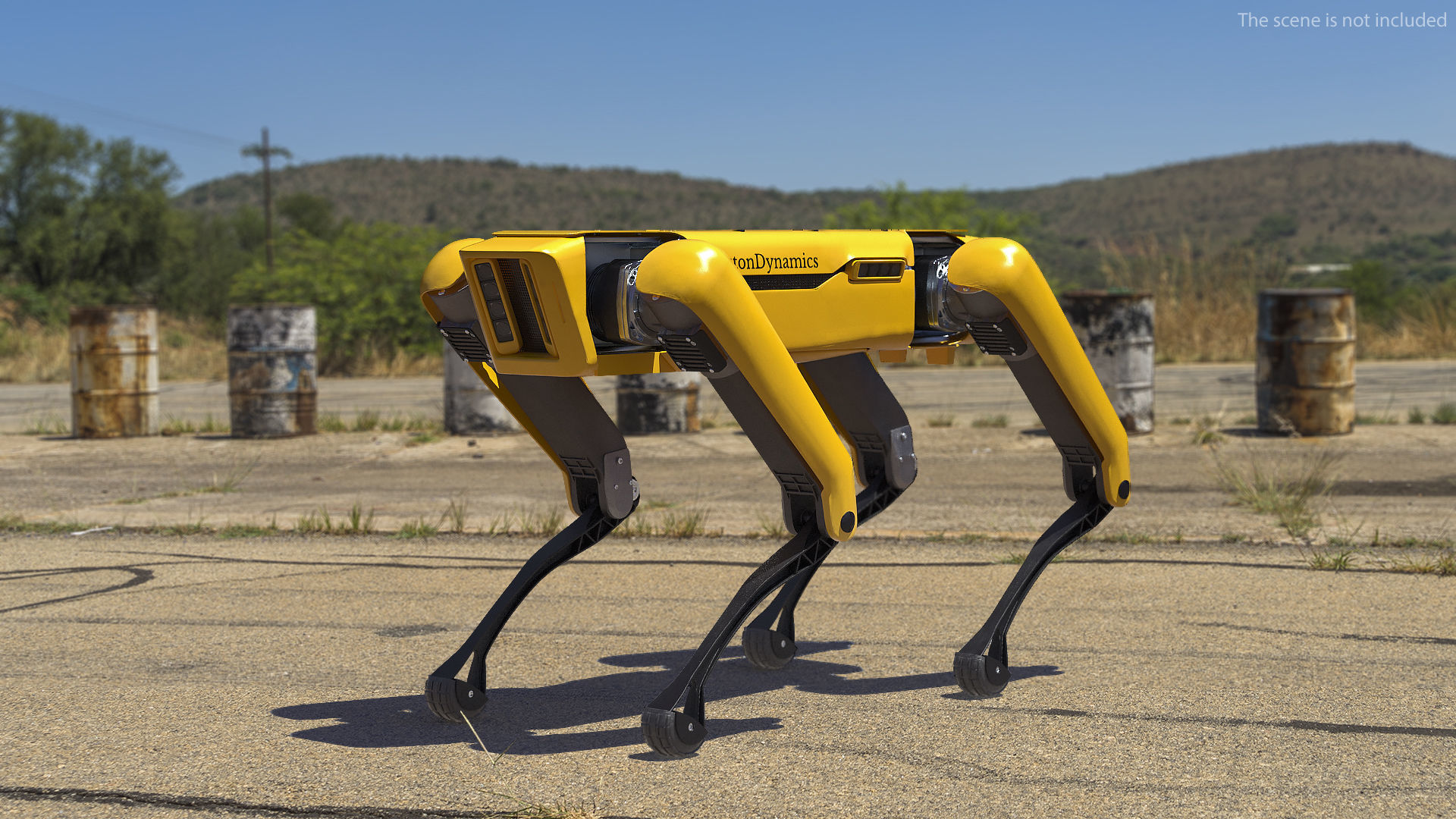 SpotMini Boston Dynamics Robot 3D model_8