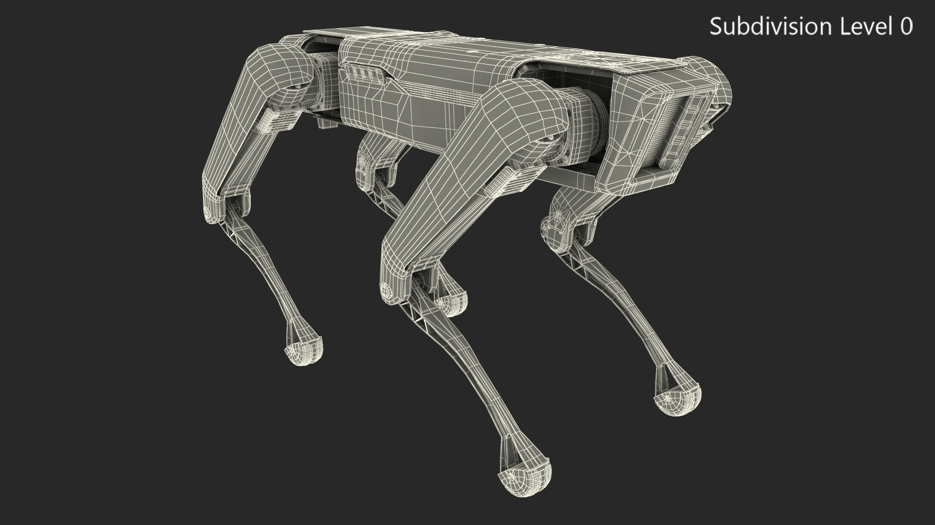 SpotMini Boston Dynamics Robot 3D model_26