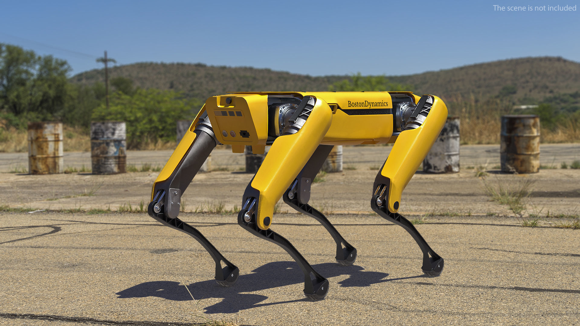 SpotMini Boston Dynamics Robot 3D model_6