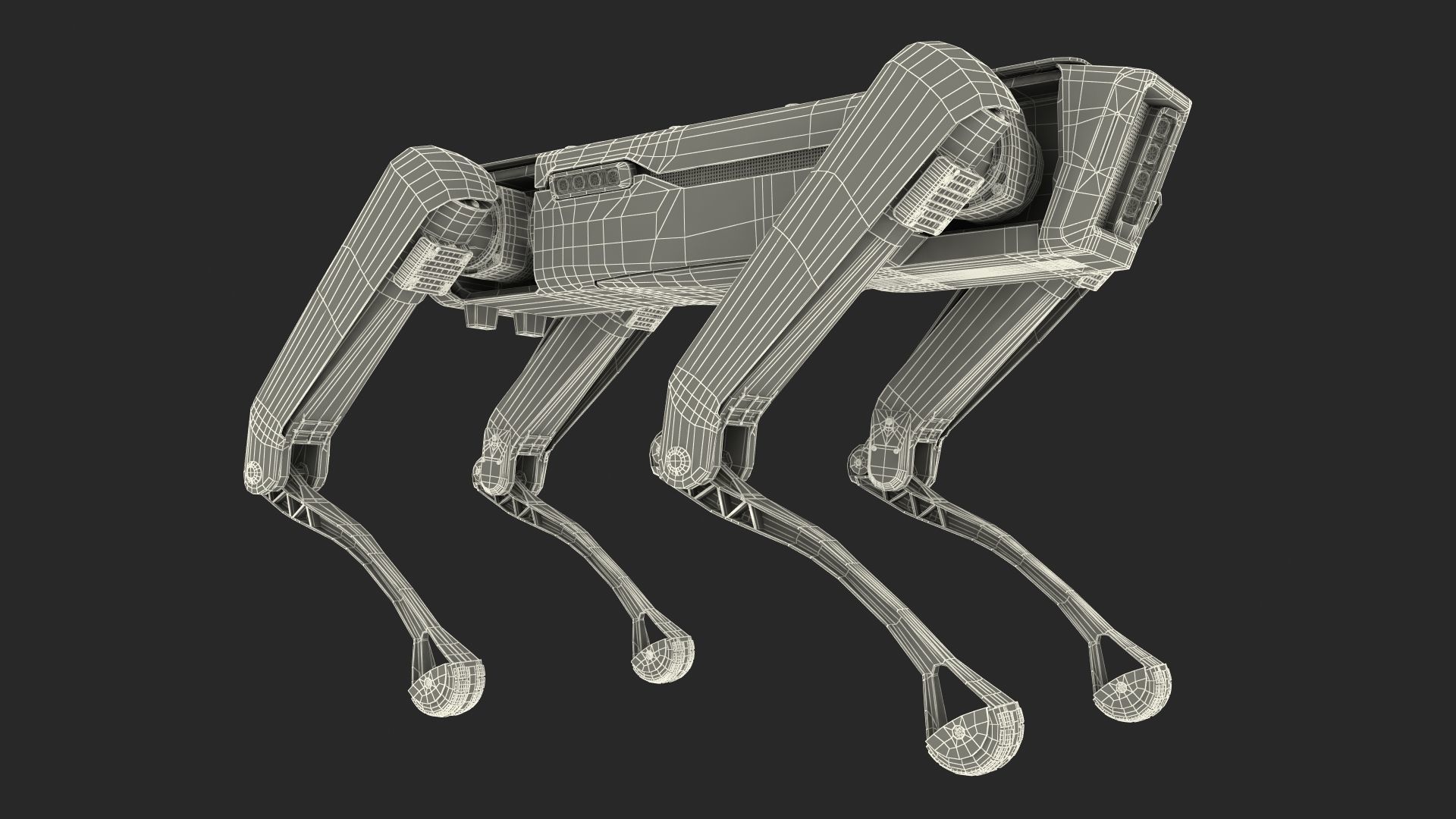 SpotMini Boston Dynamics Robot 3D model_20