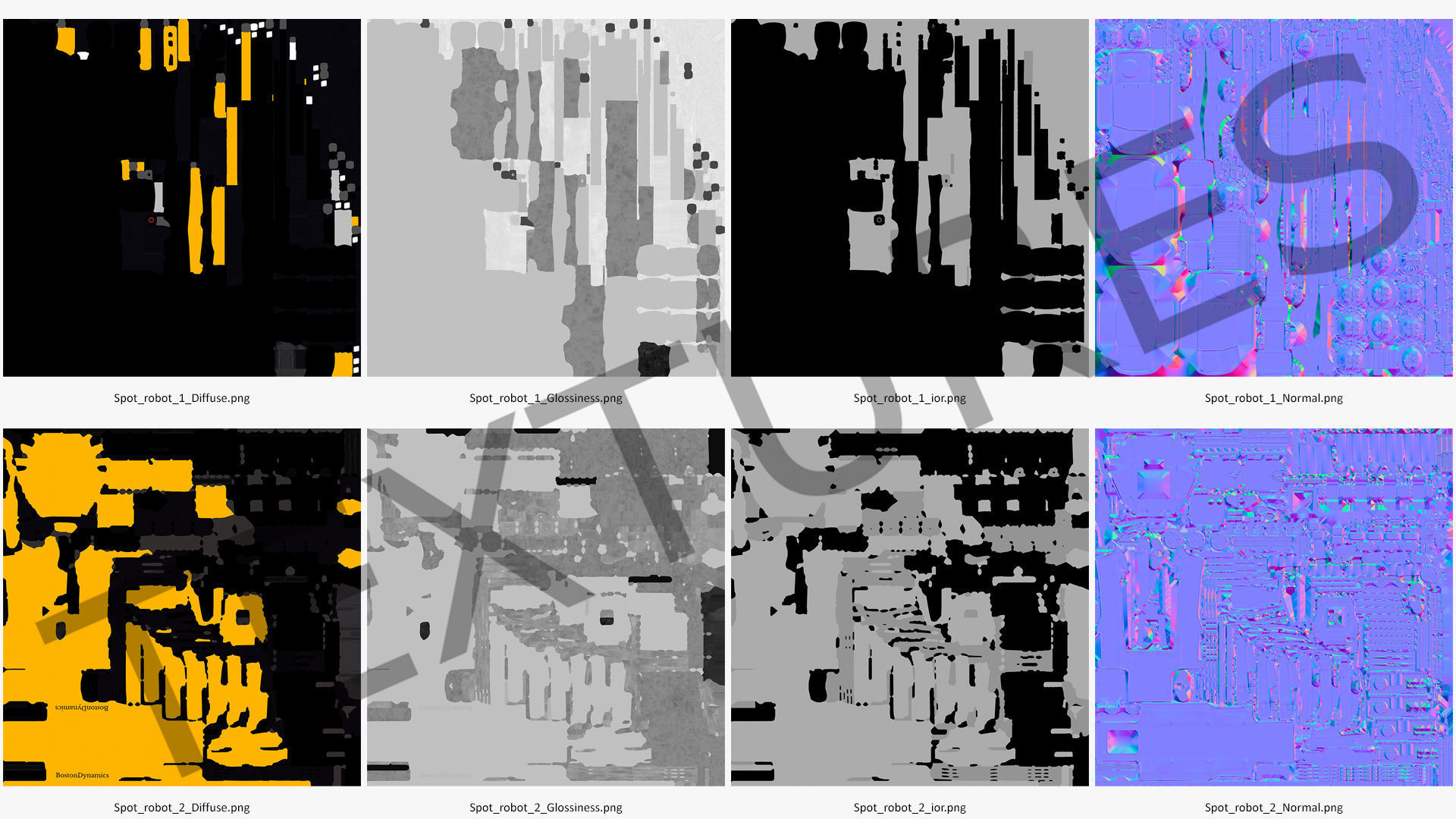 SpotMini Boston Dynamics Robot 3D model_16