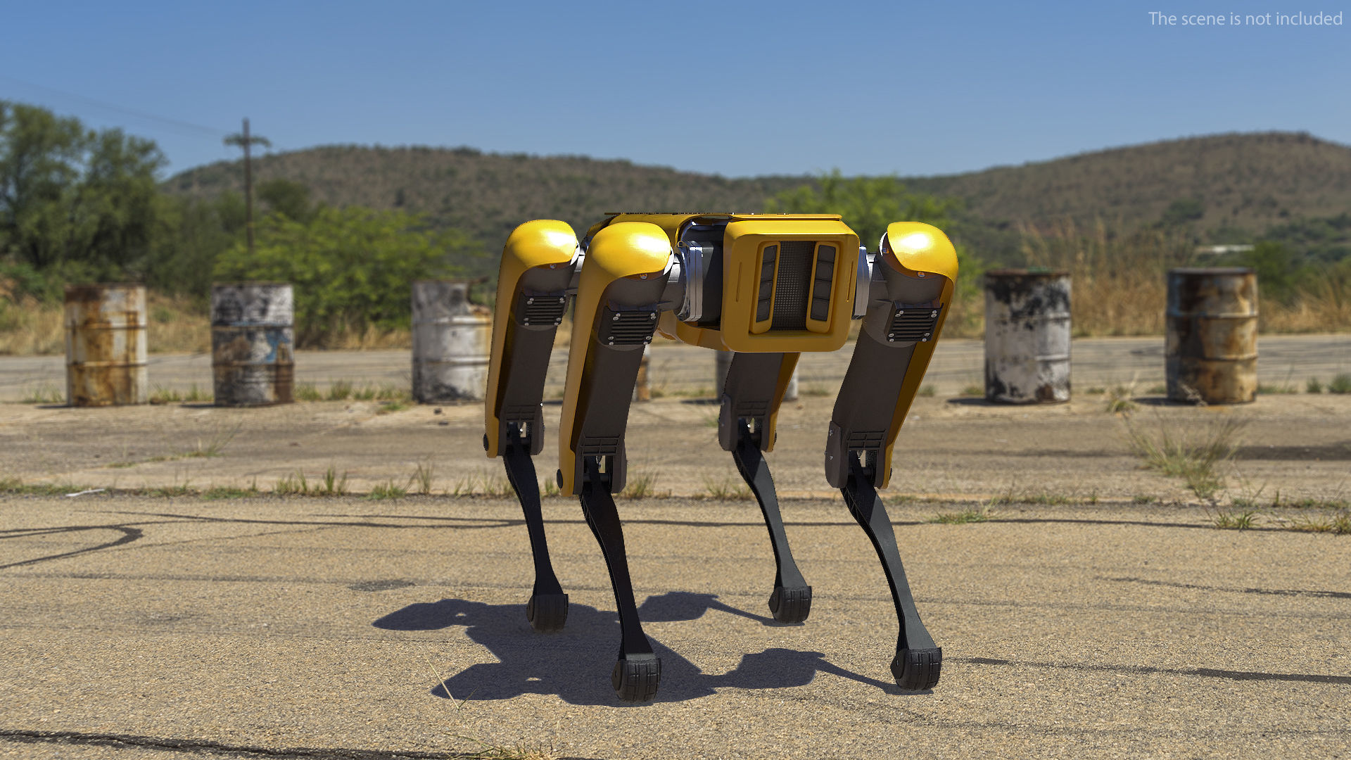 SpotMini Boston Dynamics Robot 3D model_9