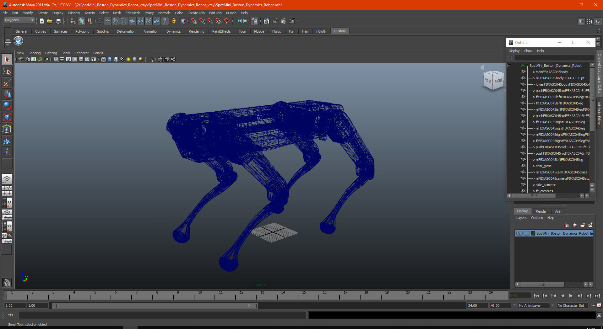 SpotMini Boston Dynamics Robot 3D model_18