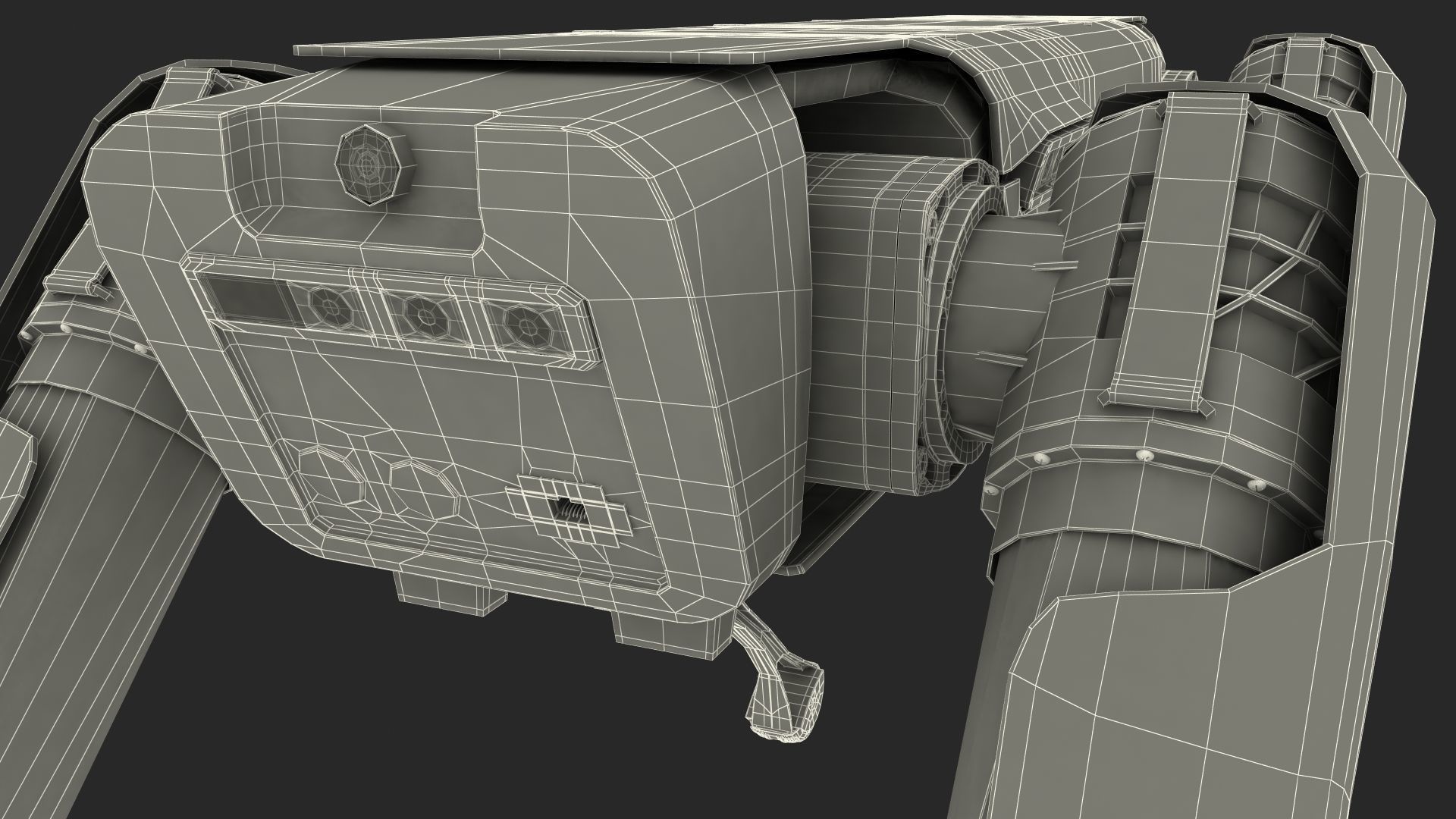 SpotMini Boston Dynamics Robot 3D model_21