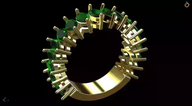 Navetes Ring 3D print model
