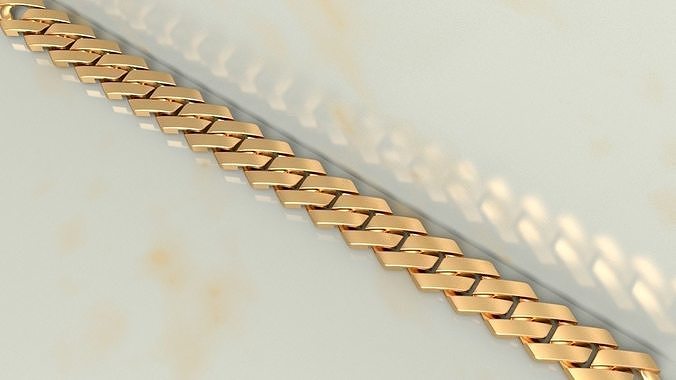 Miami Cuban Link Chain 10mm wide 3D print model