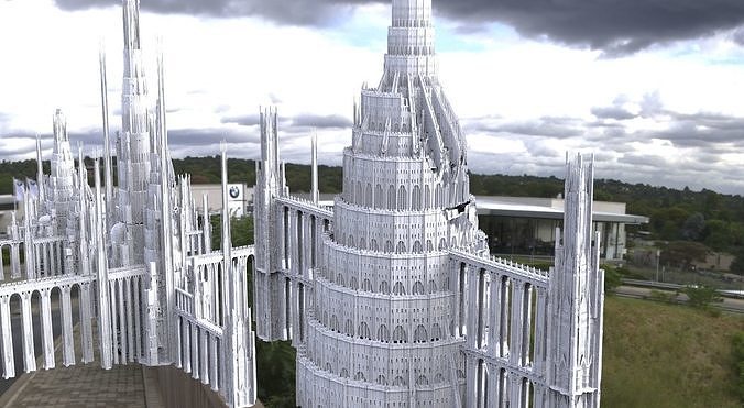 Babylon Collection 3 aqueduct series 3D model