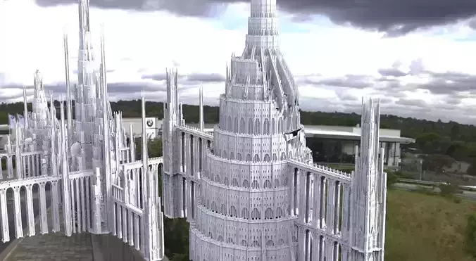Babylon Collection 3 aqueduct series 3D model